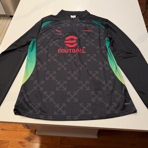 Puma x Off White Diavoli warm up jersey NWOT (men’s XL)